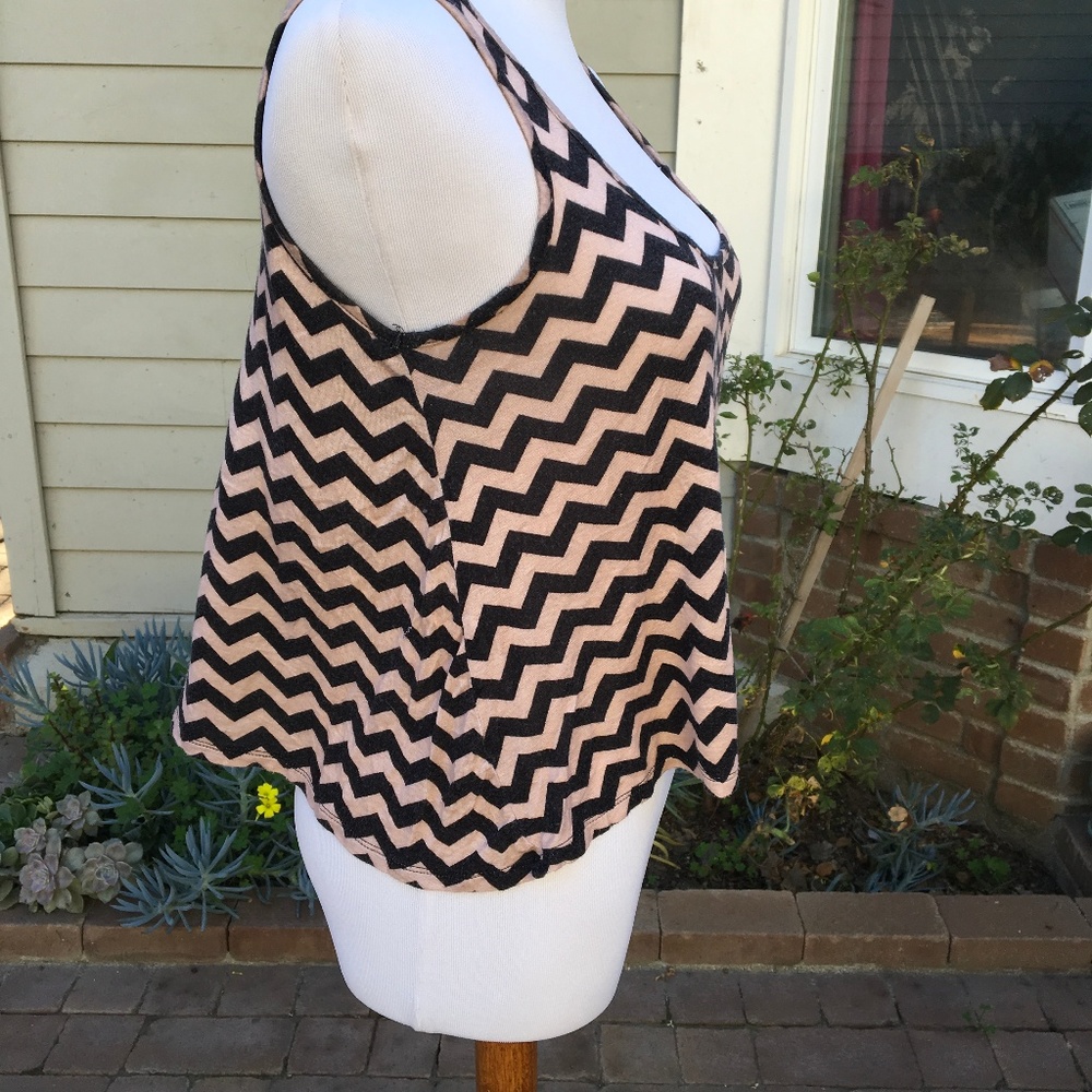 Kate Collection	Small	Brown/Black Chevron Pattern - Picture 4 of 7